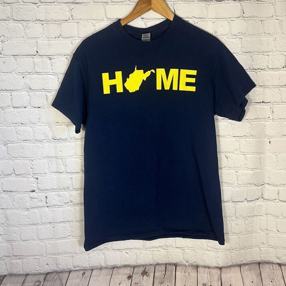 West Virginia Mountaineers WVU Home Mountaineer Pride Tshirt‎ size M Medium